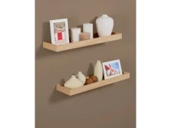 OBI Wandboard Walnuss Holznachbildung 60 cm x 15 cm x 4 cm