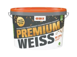 OBI Wandfarbe Premiumweiß Jubiläums Edition 10 l