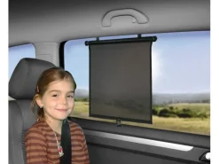 OkCars Sonnenschutzrollo Schwarz