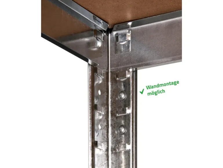 Ondis24 Steckregal Metallregal Basti 70 x 30 Verzinkt