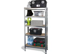 Ondis24 Steckregal Metallregal Basti 70 x 30 Verzinkt
