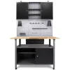 Ondis24 Werkbank Set Klaus 120 cm 1 Schrank LED Werkstatt