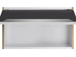 Optifit Küchen-Oberschrank Linus984 60cm x 35,2cm x 34,9cm Anthrazit-Wildeiche