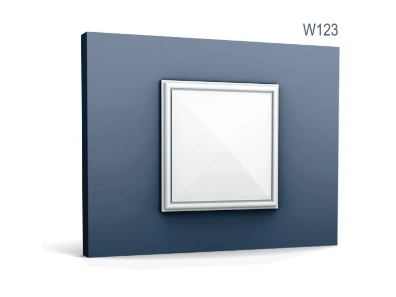 ORAC DECOR W123-Box LUXXUS 3D Wandpaneel 1 Karton Set mit 8 Paneelen 0,89 m2 Weiß