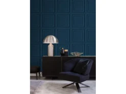Origin Luxury Wallcoverings Tapete Holzwandverkleidung Dunkelblau 53 Cm X 1005 Cm 347812