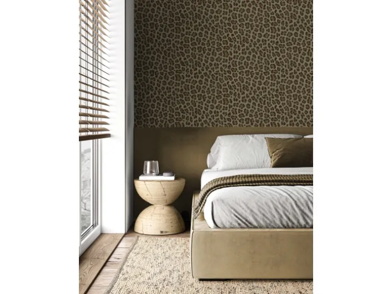Origin Wallcoverings Tapete Leopardenmuster Braun und Beige 53 cm x 10.05 m