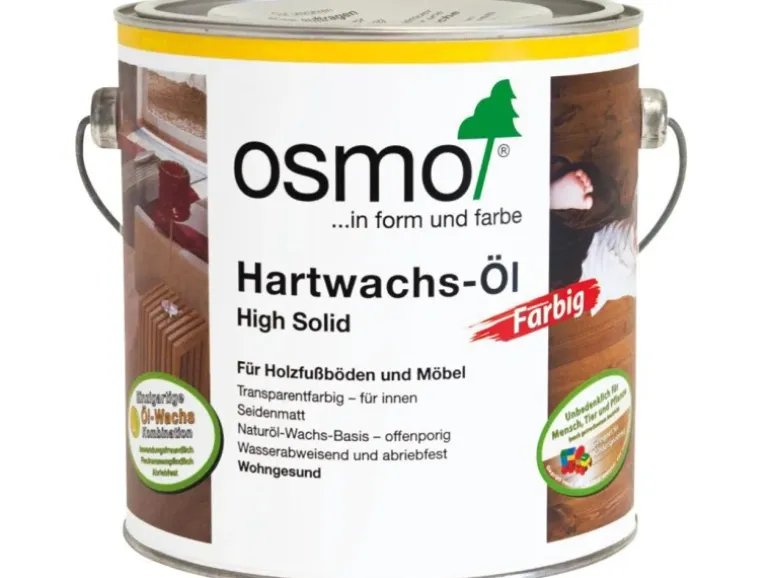 Osmo Hartwachs Öl Weissgrund 2,5 l