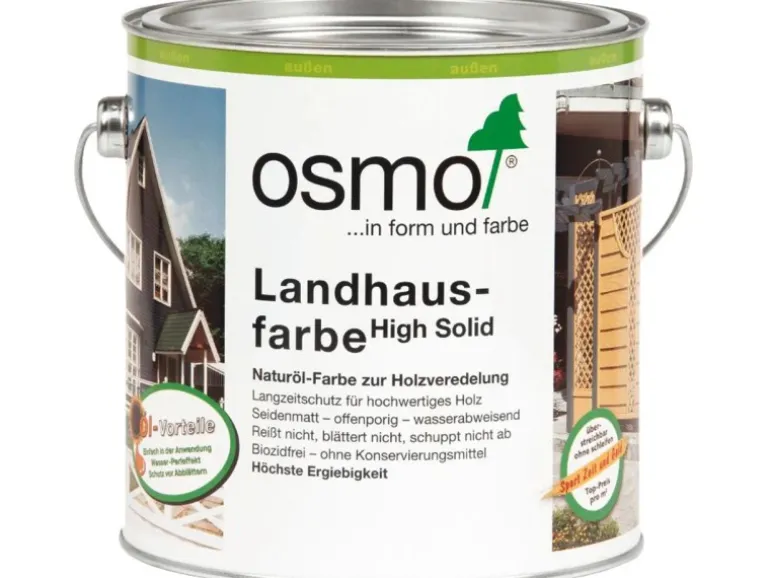 Osmo Landhausfarbe dunkelbraun 2,5 l