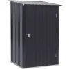 Outsunny Gerätehaus 0,92 m² mit Pultdach Abschließbar 100 x 103 x 160 cm