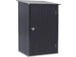 Outsunny Gerätehaus 0,92 m² mit Pultdach Abschließbar 100 x 103 x 160 cm