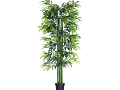 Outsunny Künstliche Pflanze 180 cm mit Übertopf