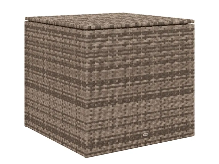 Outsunny Polyrattan Auflagenbox mit Deckel