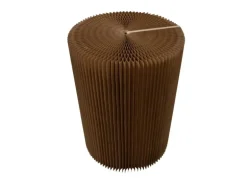 Papeer Paper Art Furnitures Faltbarer Tisch 76cm x 50cm Papier Braun