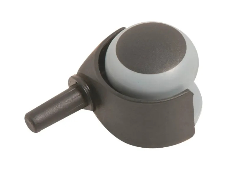 Parkett-Doppelrolle mit Stift Ø 50 mm 40 kg