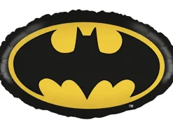 Party Factory Folienballon Batman Oval Ø 45 cm Logo Motiv 3