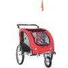 PawHut 2 in 1 Hundeanhänger Universalkupplung