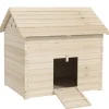 PawHut Entenhaus Tannenholz Naturholz 100L x 82,5B x 91H cm