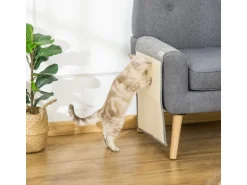 PawHut 2er Kratzmatte Sisal Sessel Couch Katzenkratzmatte
