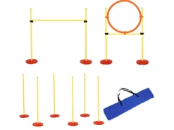 PawHut Hunde Agility Set 3-in-1-Training Inklusive Tasche