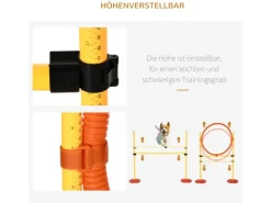 PawHut Hunde Agility Set 3-in-1-Training Inklusive Tasche