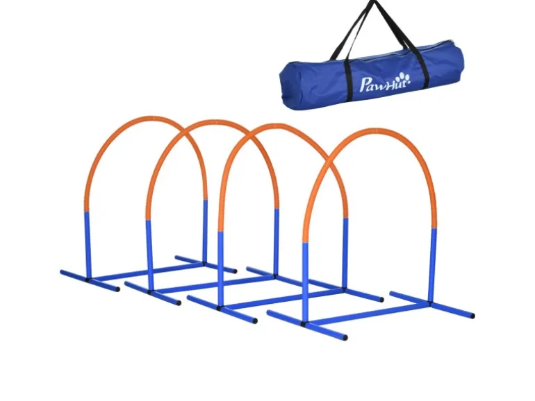 PawHut Hunde-Agility-Trainingsgeräte mit Tragetasche
