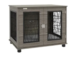 PawHut Hundebox mit Kissen 80 x 56 x 63cm