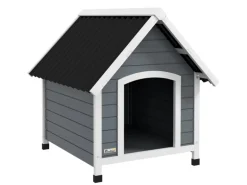 PawHut Hundehütte mit Herausnehmbarem Boden 75 x 88 x 82 cm