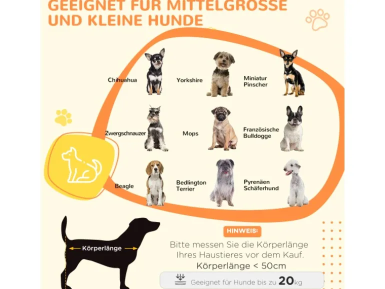 PawHut Hundekäfig Hundehütte Stahl MDF Schwarz 80L x 50B x 56,5H cm