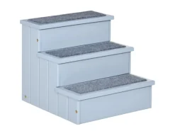 PawHut Hundetreppe 3 Stufen Einstiegshilfe