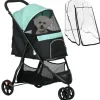 PawHut Hundewagen Polyester Stahl 80,5L x 51,5B x 100H cm