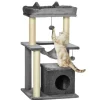 PawHut Katzenbaum 90 cm mit Hängematte