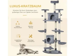 PawHut Katzenbaum Ecke Katzenkratzbaum