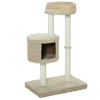 PawHut Katzenbaum Kuschelige Aussichtsplattformen 61x41x96 cm