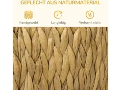 Pawhut Katzenhöhle aus Rattan 2-in-1 Design