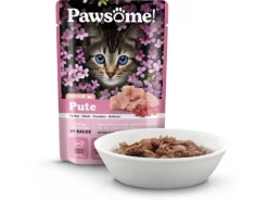 Pawsome Katzen-Nassfutter Junior Pute 85 g