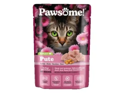 Pawsome Katzen-Nassfutter Adult Pute 85 g