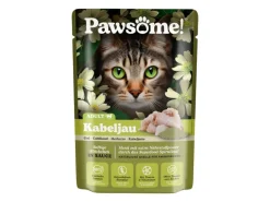 Pawsome Katzen-Nassfutter Adult Kabeljau 85 g