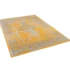 Pergamon Designer Teppich Passion Vintage Bordüre Safran Gelb 140x200cm