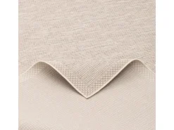 Pergamon In & Outdoor Teppich Flachgewebe Ottawa Bordüre Beige 140x200cm
