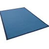 Pergamon Sisalteppich Natura Klassisch mit Bordüre Blau 150x150cm