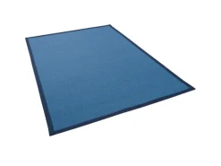 Pergamon Sisalteppich Natura Klassisch mit Bordüre Blau 150x150cm