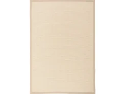 Pergamon Sisalteppich Natura Klassisch mit Bordüre Creme 150x150cm