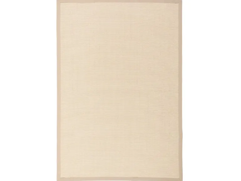 Pergamon Sisalteppich Natura Klassisch mit Bordüre Creme 150x150cm