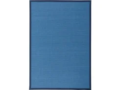 Pergamon Sisalteppich Natura Klassisch mit Bordüre Blau 60x110cm