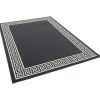 Pergamon Teppich Trendline Römisch Bordüre Anthrazit 120x170cm