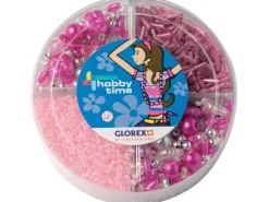 Perlen-Set Pink