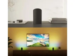 Philips Hue LED-Wallwasher Play CCT 15,7 cm x 9,1 cm Doppelpack Schwarz