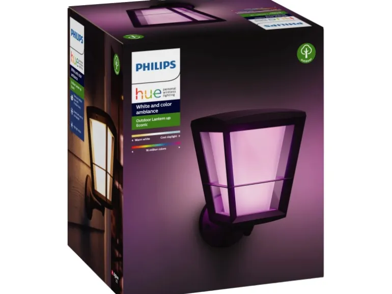 Philips Hue White & Color Amb. Econic LED-Laternenleuchte stehend