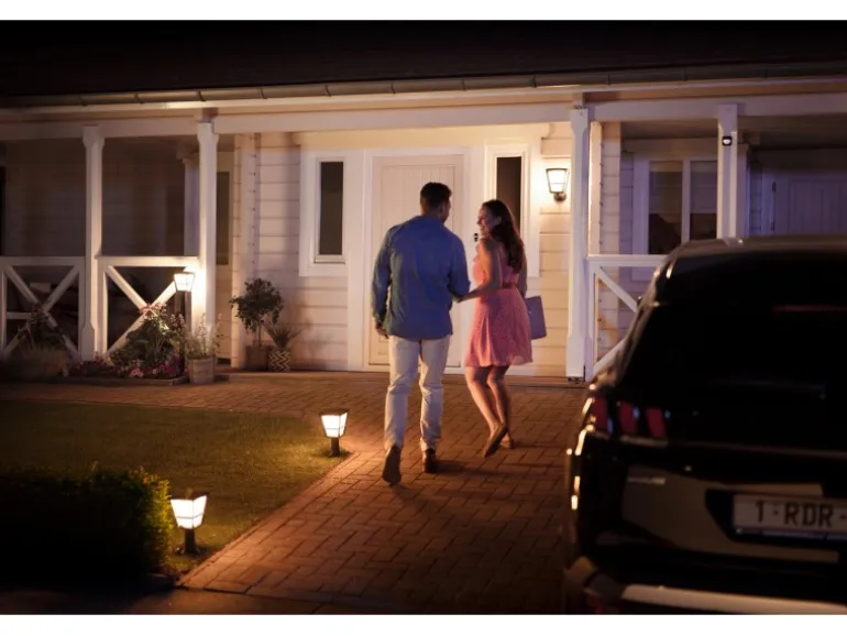 Philips Hue White & Color Amb. Econic LED-Laternenleuchte stehend