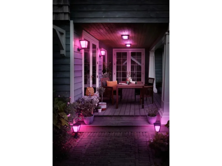 Philips Hue White & Color Amb. Econic LED-Laternenleuchte stehend
